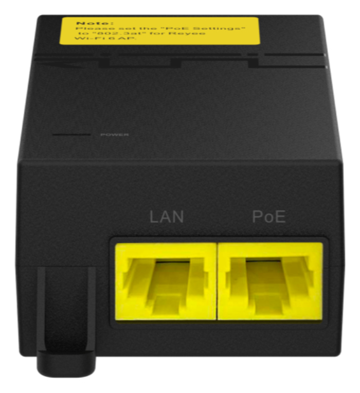 INYECTOR RUIJIE REYEE RG-POE-AT30 POE+ GIGALAN 802.3at 30w