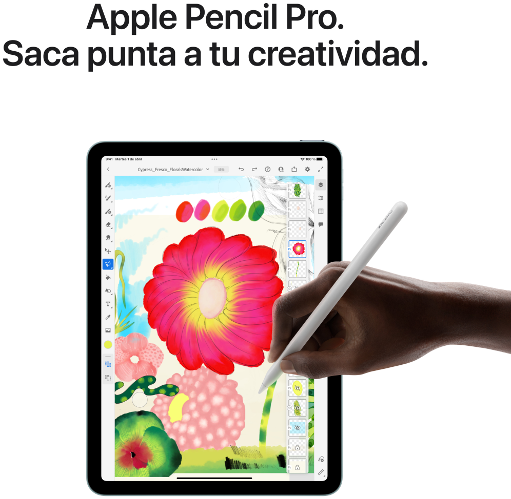 IPAD APPLE iPAD AIR M3 11" 128GB SPACE GREY - detalle