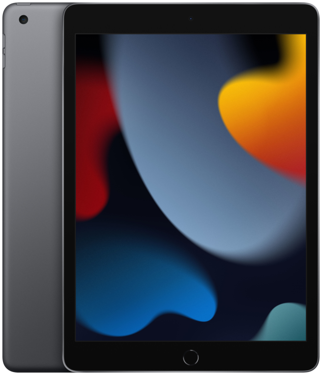 Apple iPad . 10.2" LED. 2160 x 1620. A13 Bionic. 64GB. 802.11ac Wi-Fi 5. Bluetooth 4.2. Touch ID. 8MP + 12MP. iPadOS