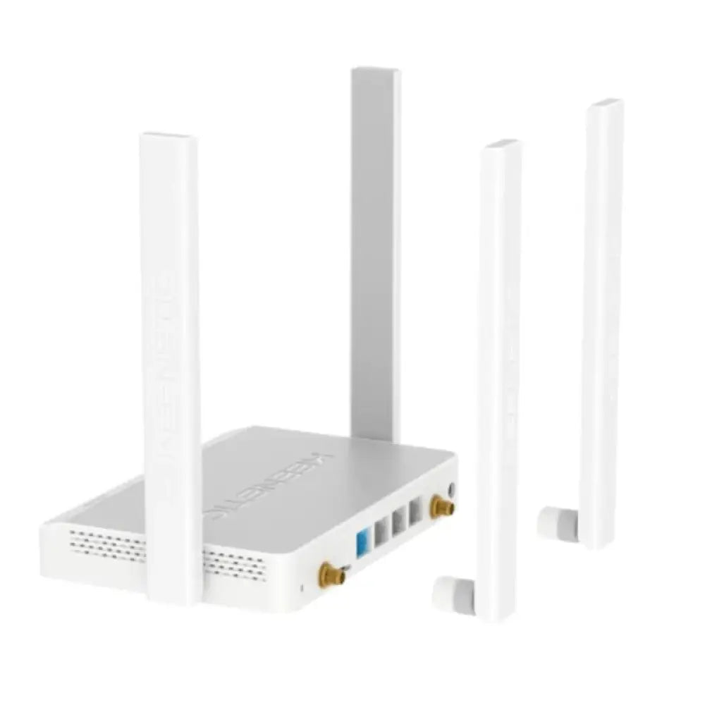 Router inalámbrico KEENETIC Explorer 4G con tecnología WiFi 4 Mesh AC1200, conexión rápida y estable para el hogar.