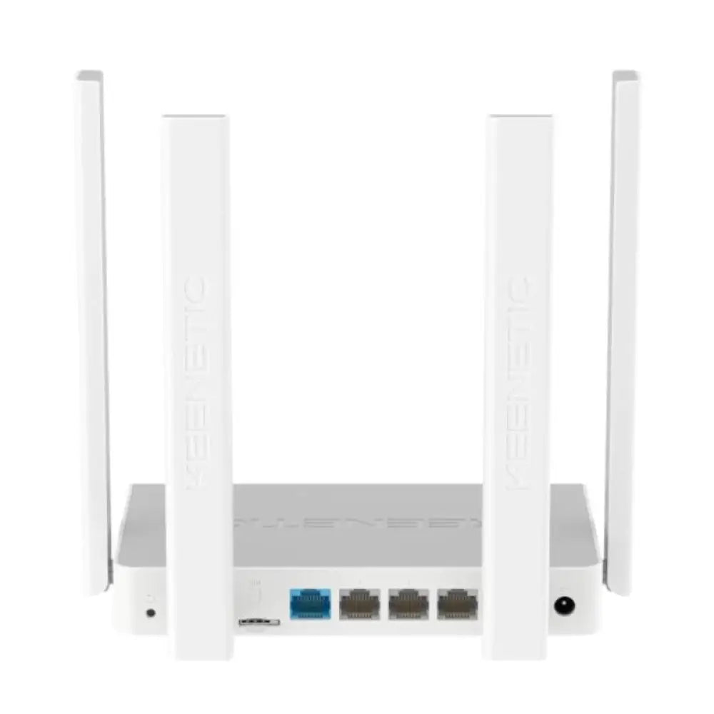 Router inalámbrico KEENETIC Explorer 4G, WiFi 4 Mesh AC1200, conexión rápida y estable para internet en el hogar.