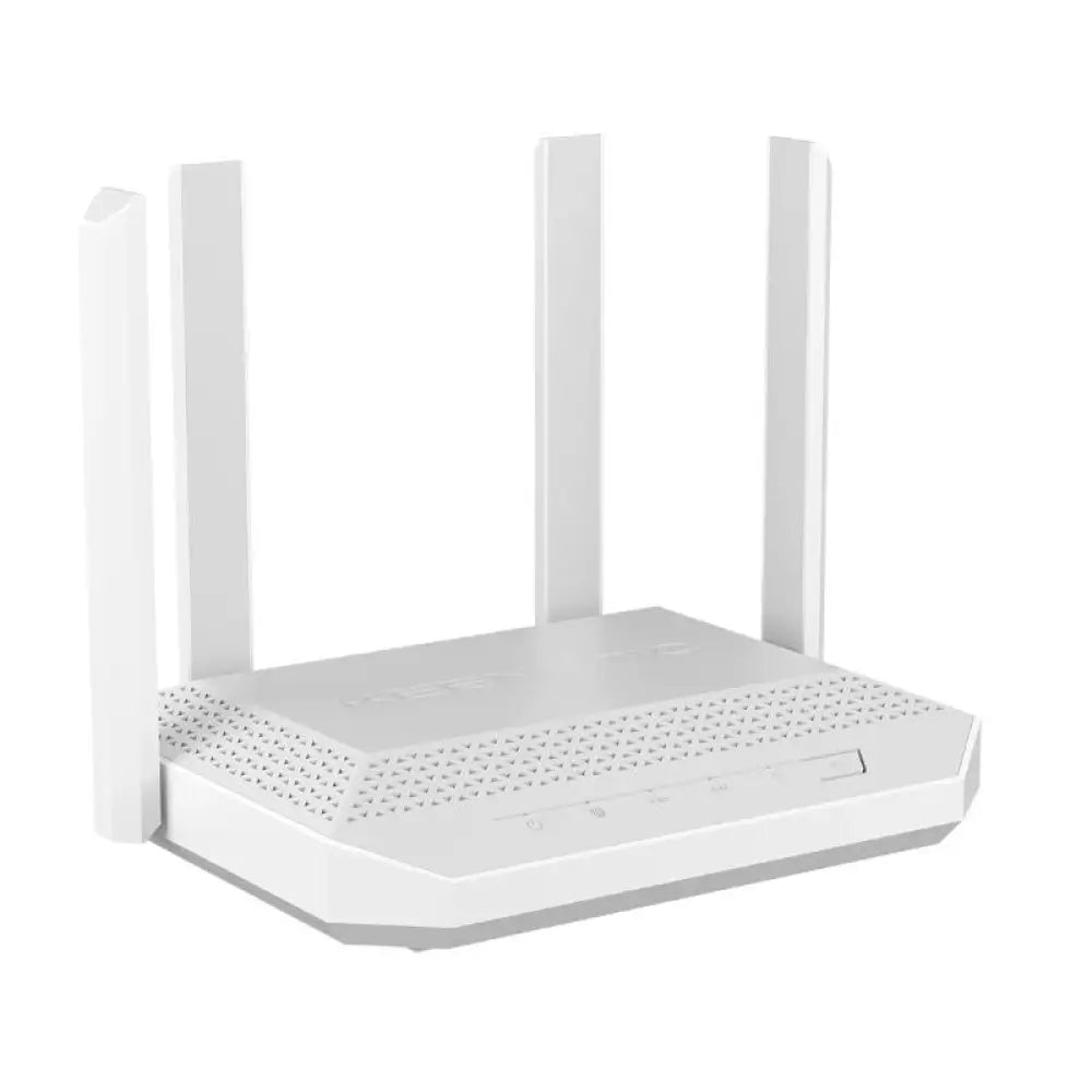 Router inalámbrico Keenetic Hero 5G WiFi6 con tecnología Mesh, 4xG, 1x2.5G y doble ranura SIM, para conexión rápida y estable.