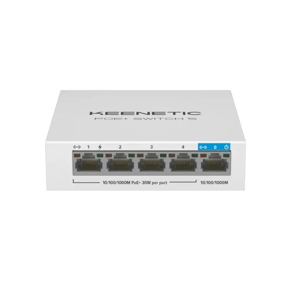 Keenetic PoE Switch 5 Gigabit 5 puertos - detalle