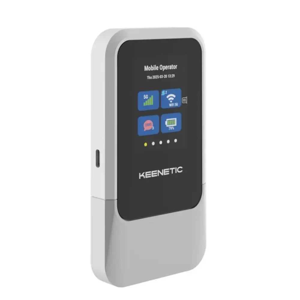 Keenetic Roamer 5G Router Movil WiFi6 AX600 - detalle