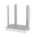 Router inalámbrico Keenetic Runner 4G WiFi 4 N300 con 4 puertos de 100Mb, diseño compacto y conectividad rápida.