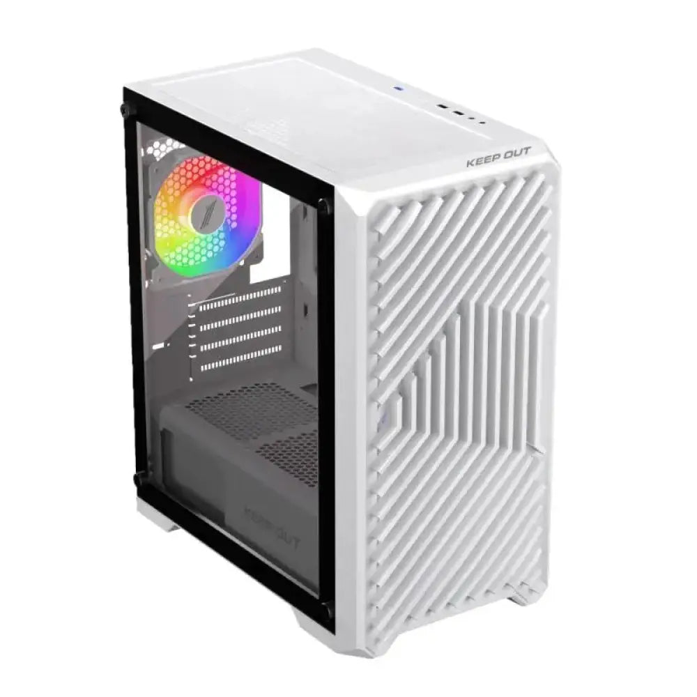 Keep Out Caja M-Atx XC-220W 4FANS Usb3.0 White - detalle