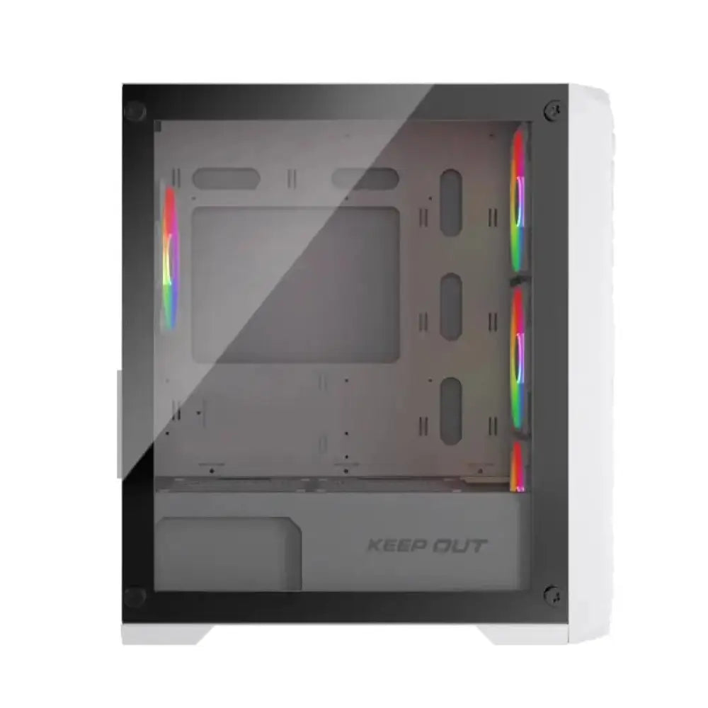 Keep Out Caja M-Atx XC-220W 4FANS Usb3.0 White - detalle