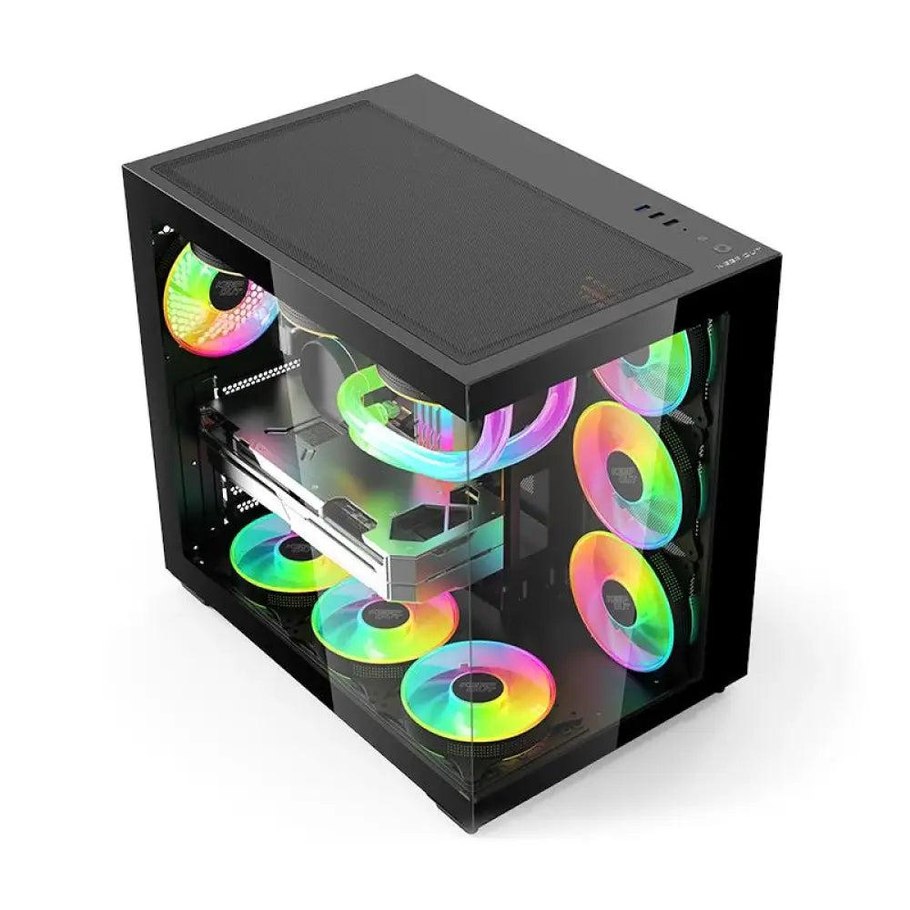 Keep Out Caja M-Atx XC-800 PRO ARGB USB3 Black - detalle