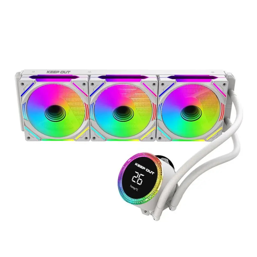 Keep out Refrig. Liquida XWC-360 PRO Display White - detalle