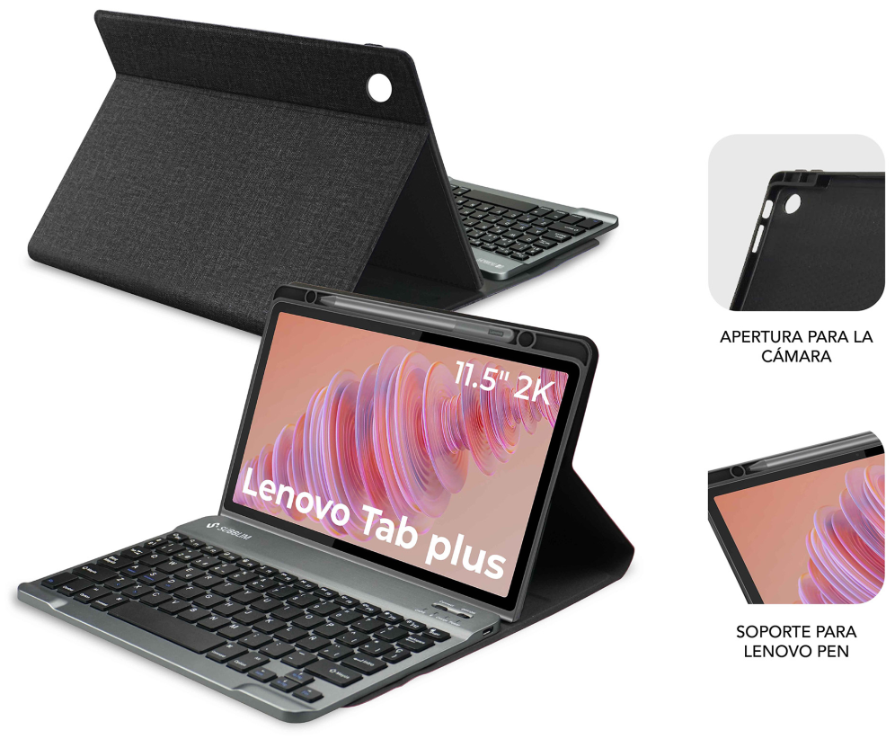 KEYTAB PRO BT LENOVO TAB PLUS 2025 - detalle