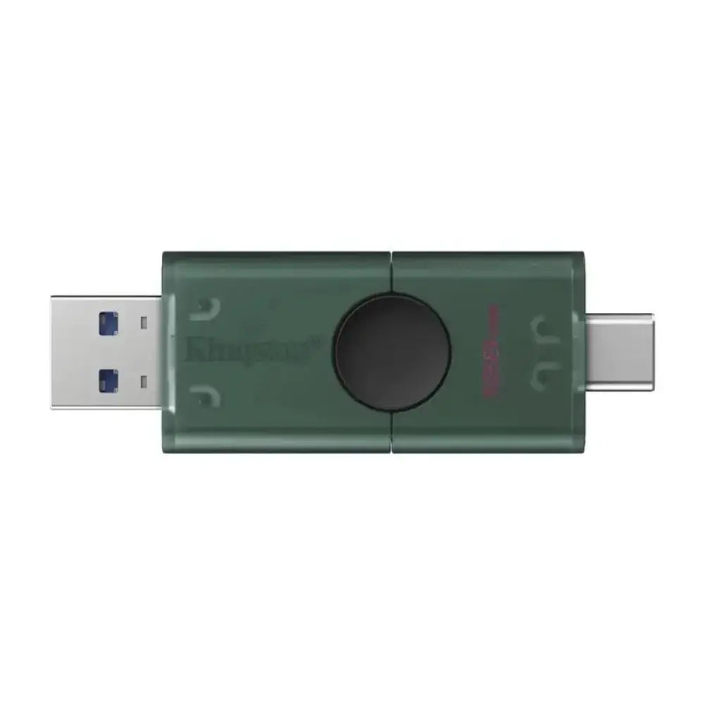 Kingston DataTraveler 128GB USB 3.2 Gen1 Duo Negro - detalle