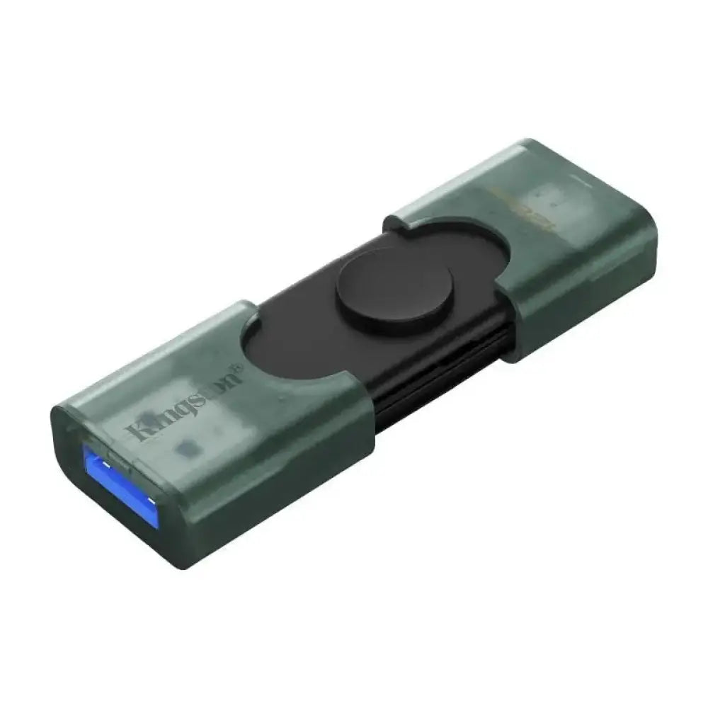 Kingston DataTraveler 128GB USB 3.2 Gen1 Duo Negro - detalle