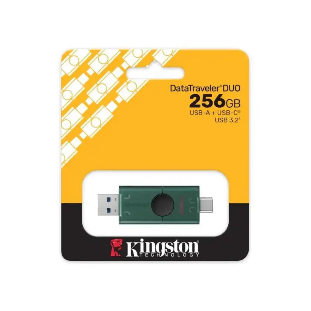Kingston DataTraveler 256GB USB 3.2 Gen1 DuoG2 - detalle