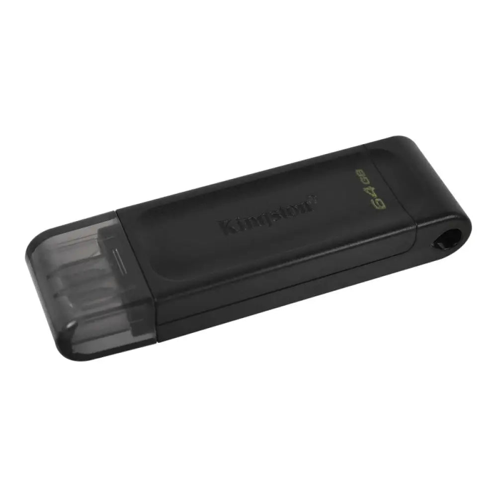 Kingston DataTraveler DT70 64GB USB C 3.2  Negro - detalle