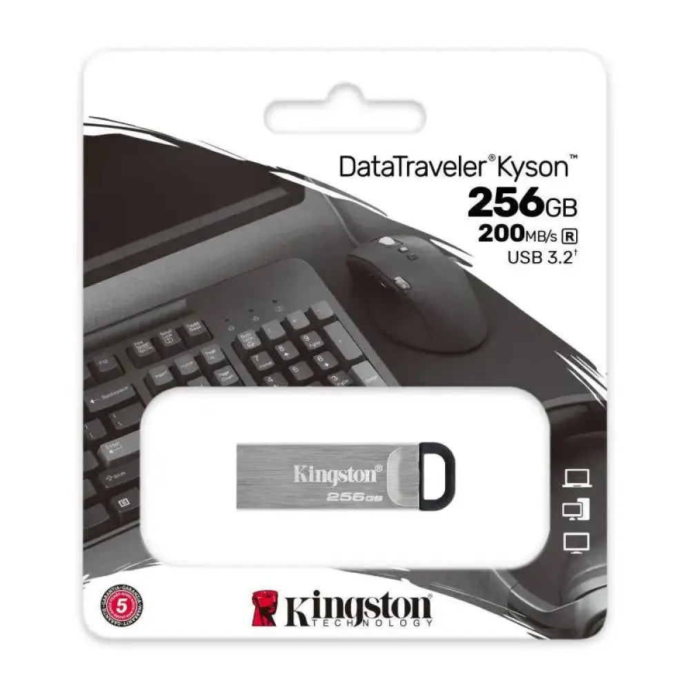 Kingston DataTraveler DTKN 256GB USB 3.2 Gen1 Plat - detalle