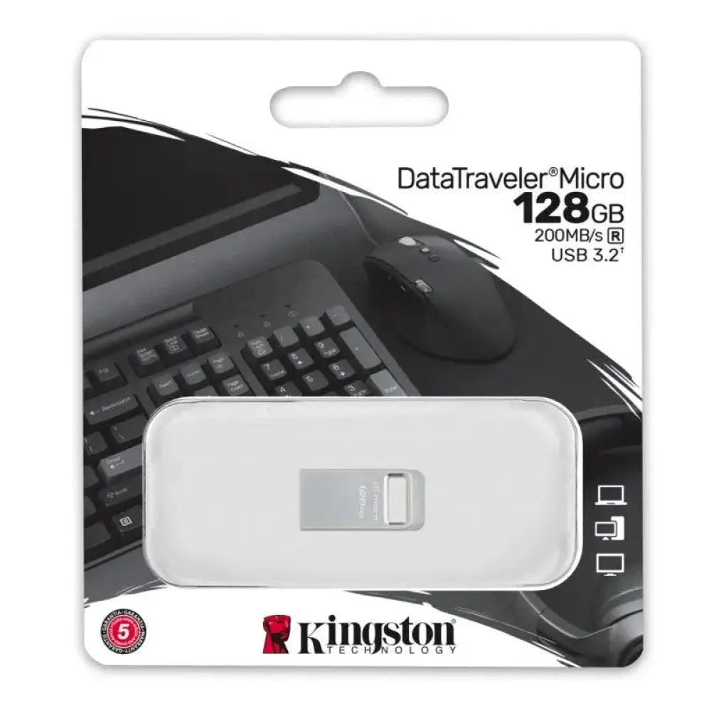 Kingston DataTraveler DTMC3G2 128GB Metal USB3.2 - detalle