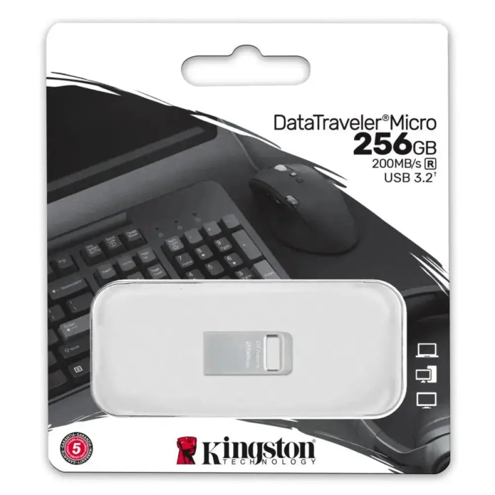 Kingston DataTraveler DTMC3G2 256GB Metal USB3.2 - detalle