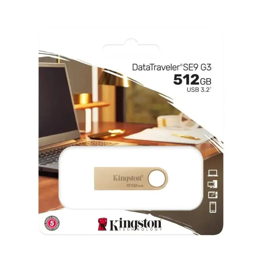 Kingston DataTraveler SE9 G3 512GB USB 3.2 Gen1 - detalle