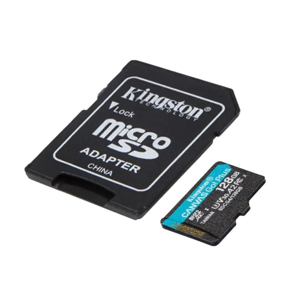 Kingston microSD Canvas Go! Plus 4 128GB 200 MB-s - detalle