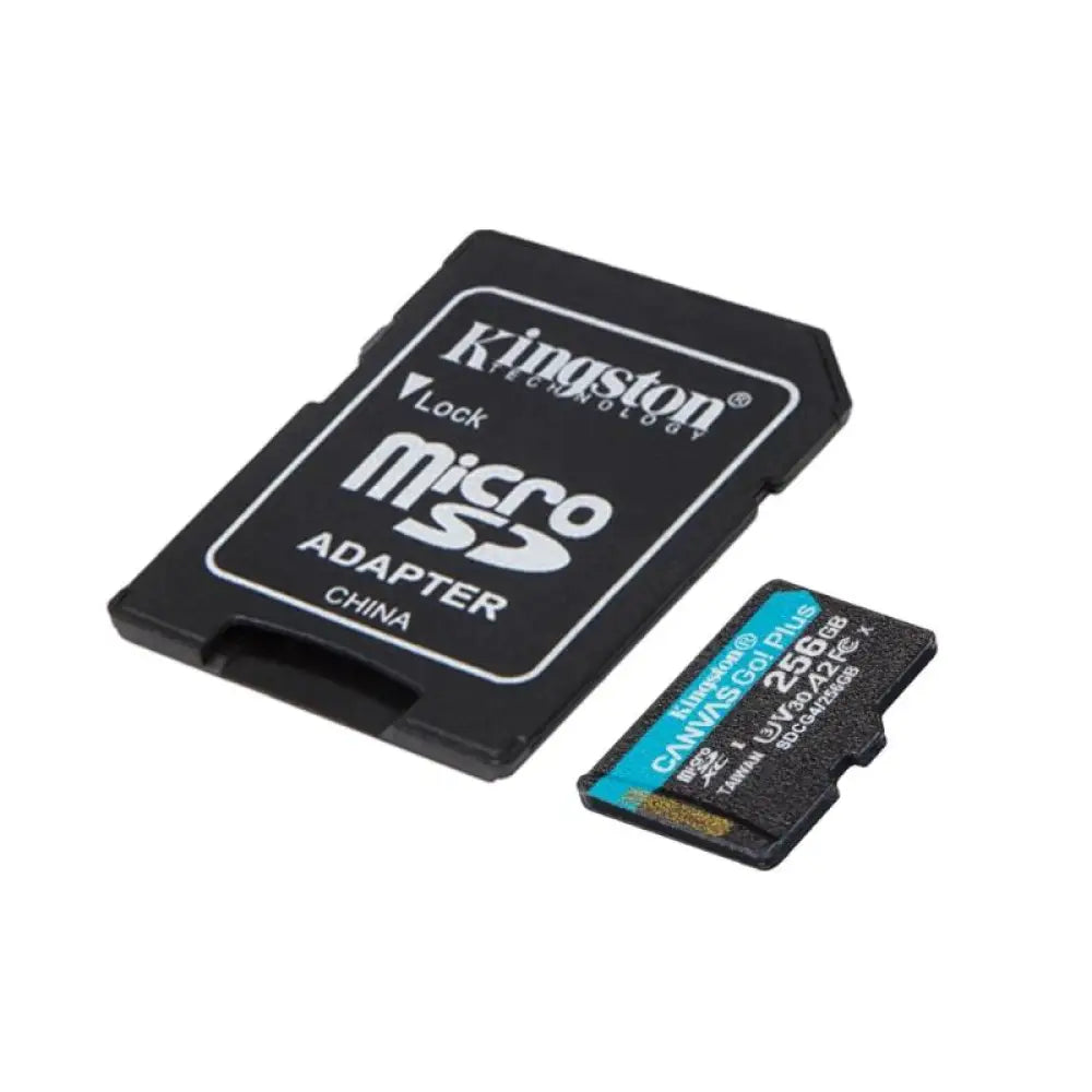 Kingston microSD Canvas Go! Plus 4 256GB 200 MB-s - detalle