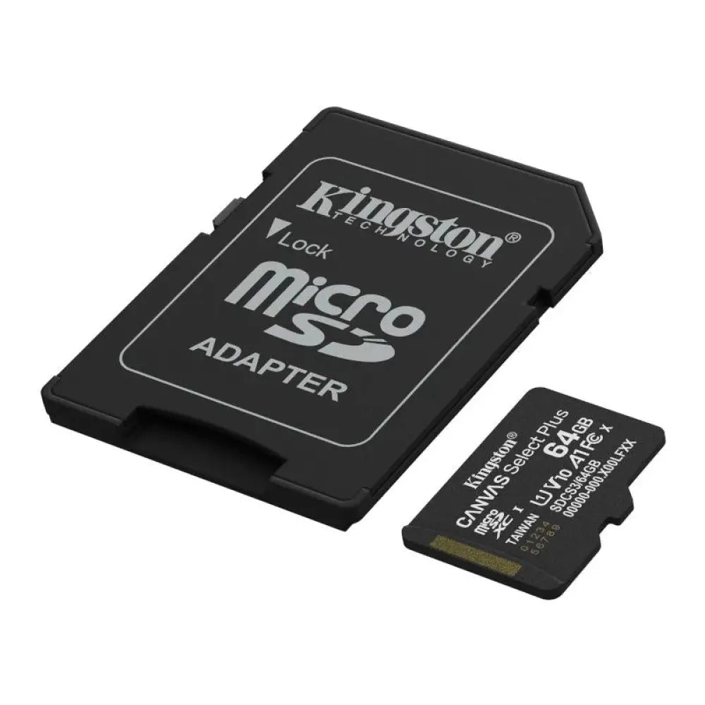 Kingston SDCS3/64GB microSDXC Gen3 150MB/s A1 - detalle