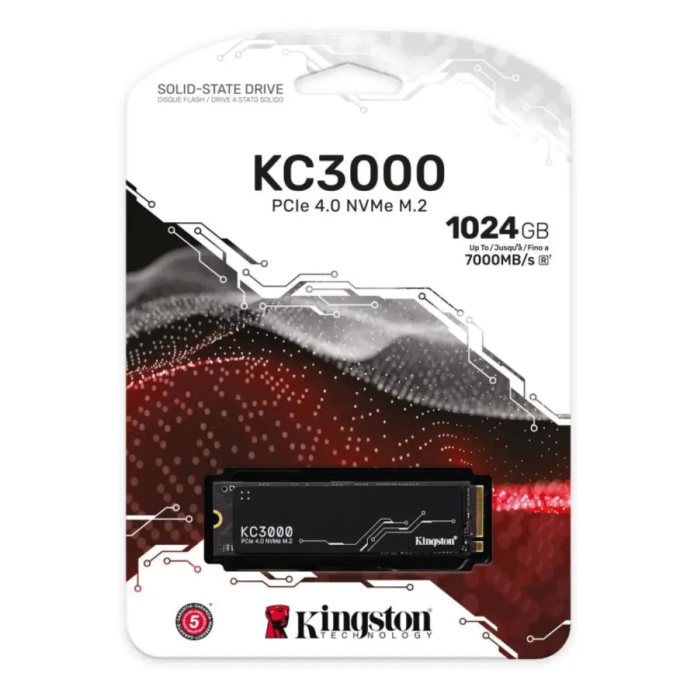 Kingston SKC3000S/1024G SSD 1024GB NVMe PCIe 4.0 - detalle