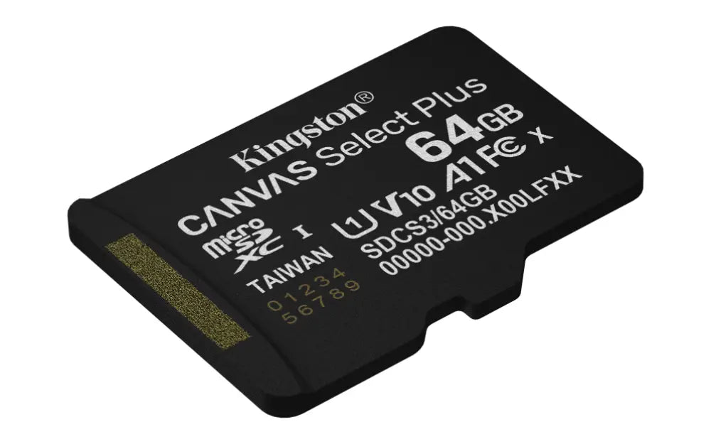 Kingston Technology Canvas Select Plus Gen3 UHS-I Clase 10 - detalle