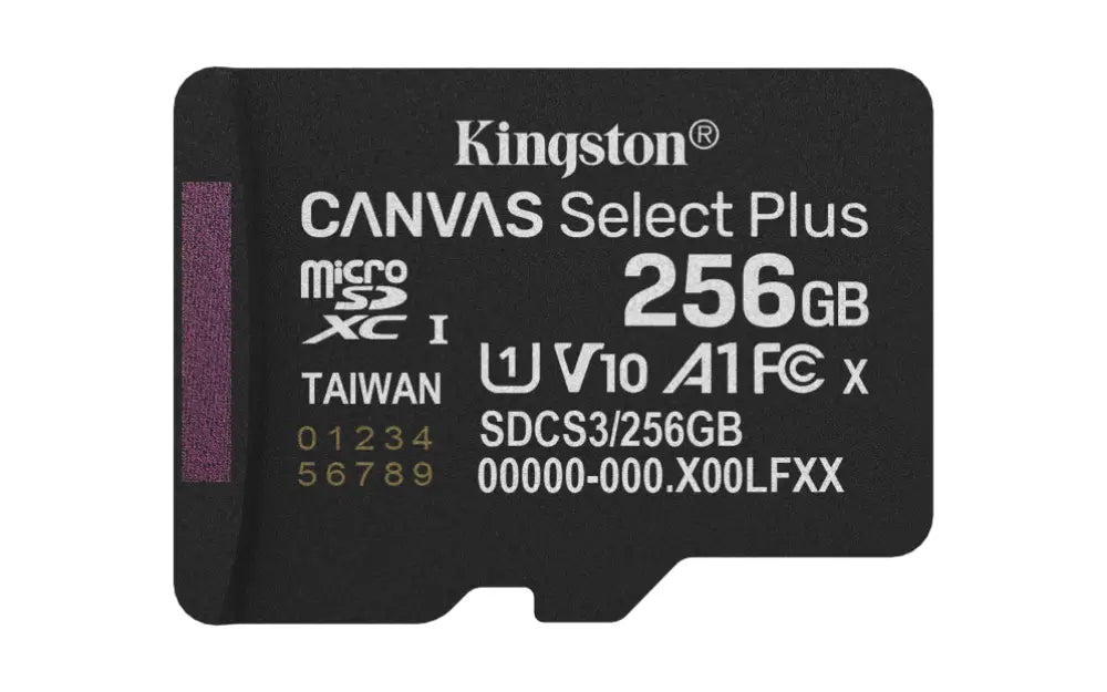 Kingston Technology Canvas Select Plus Gen3 UHS-I Clase 10 - detalle