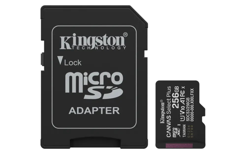 Kingston Technology Canvas Select Plus Gen3 UHS-I Clase 10 - detalle