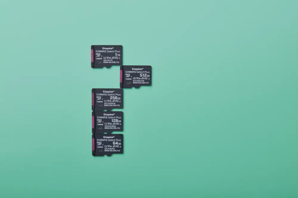Kingston Technology Canvas Select Plus Gen3 UHS-I Clase 10 - detalle