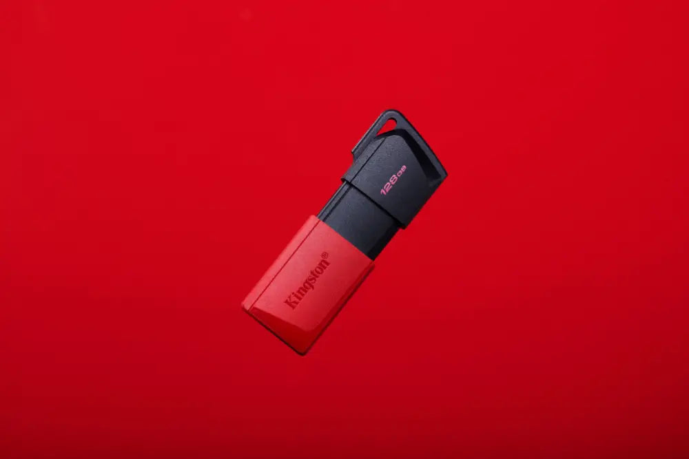 Kingston Technology DataTraveler 128GB USB3.2 Gen1 Exodia M (Negro + Rojo) - detalle