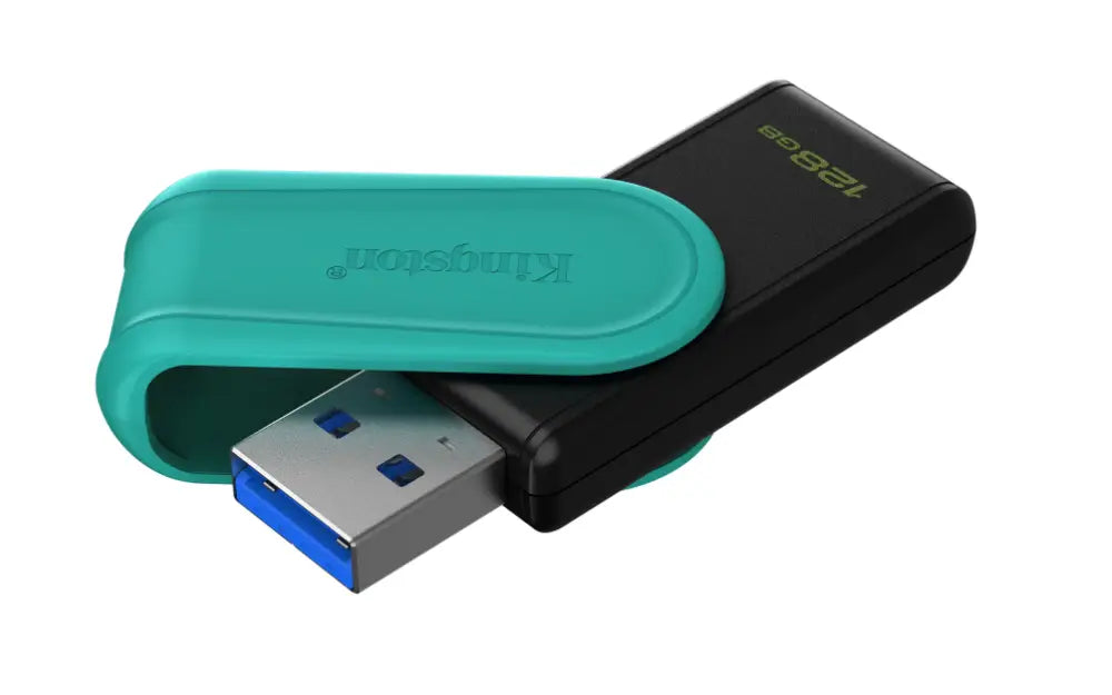 Kingston Technology DataTraveler Exodia S unidad flash USB USB tipo A 3.2 Gen 1 (3.1 Gen 1) Negro. Turquesa - detalle