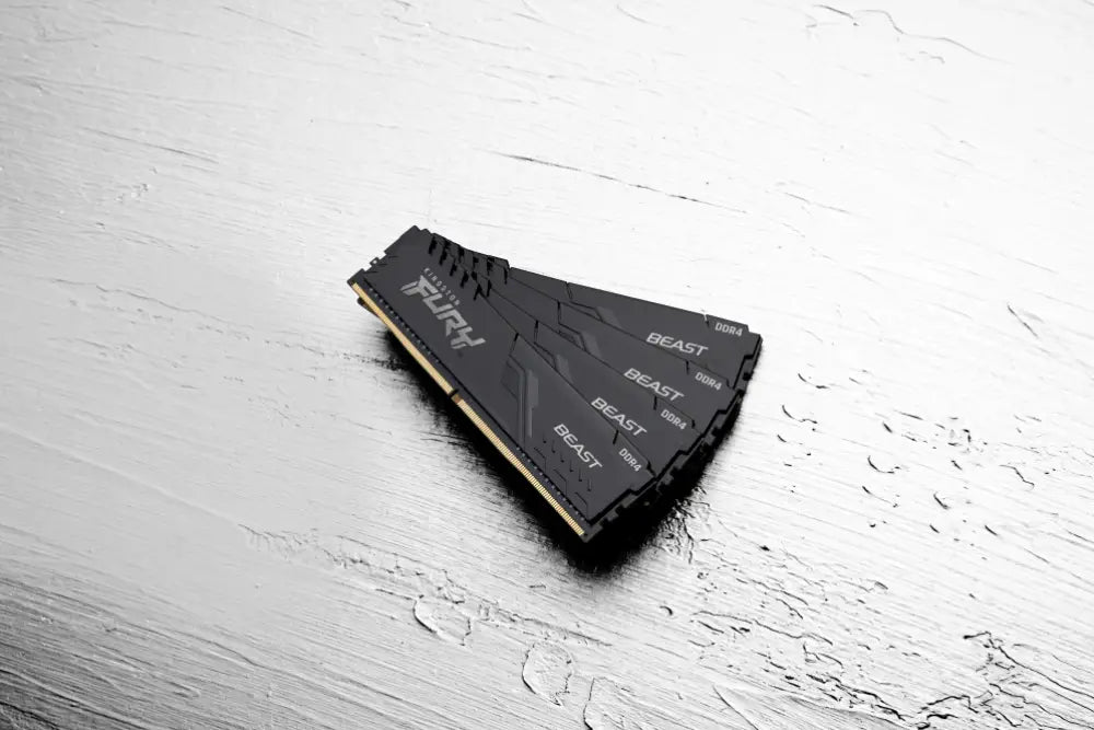 Kingston Technology FURY Beast 16GB 3200MT/s DDR4 CL16 DIMM (Kit de 2) Black - detalle