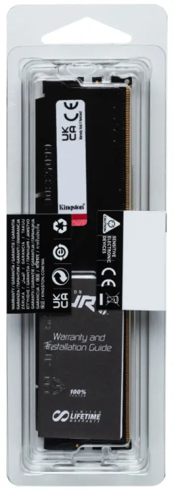 Kingston Technology FURY Beast 16GB 5200MT/s DDR5 CL40 DIMM Black - detalle