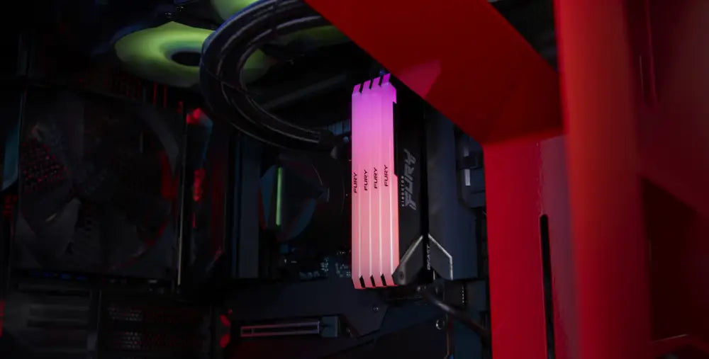 Kingston Technology FURY Beast 8GB 3200MT/s DDR4 CL16 DIMM RGB - detalle