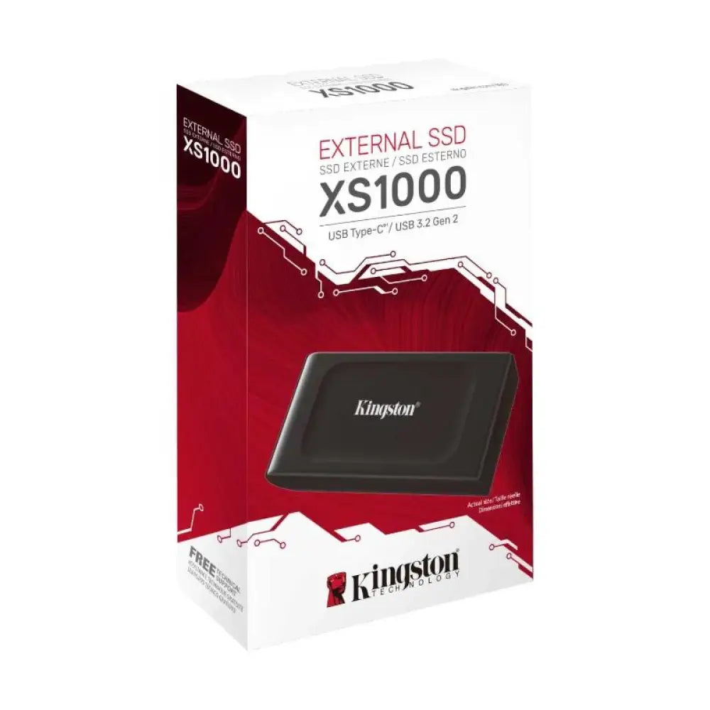 Kingston XS1000 Portable SSD 1Tb USB 3.2 tipo-C - detalle