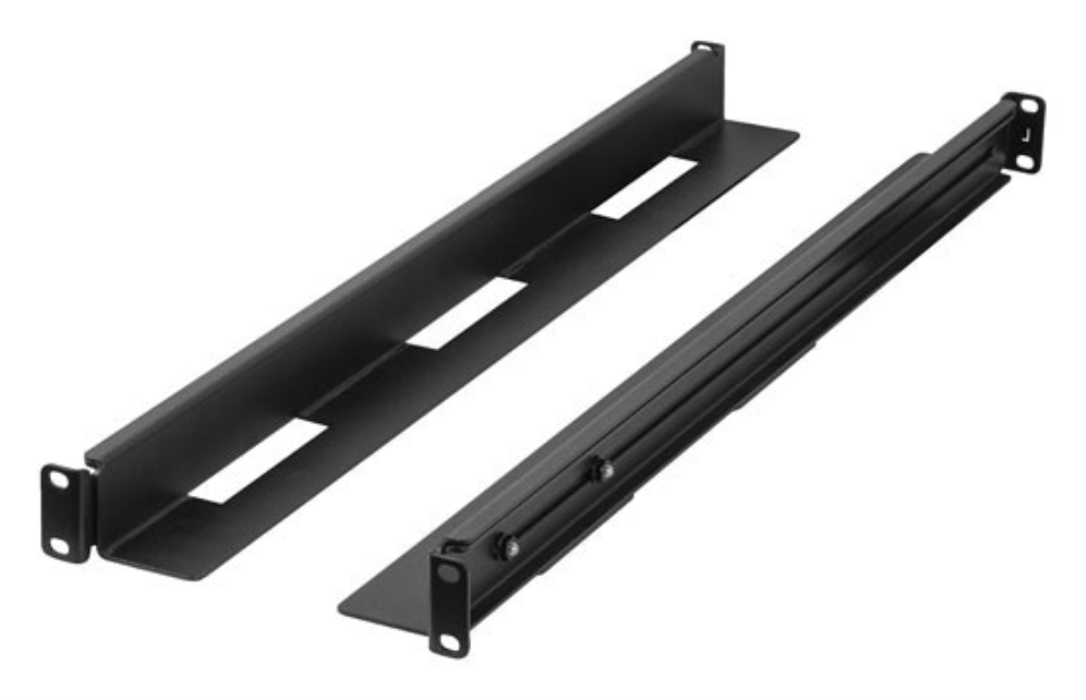 KIT CARRIL LANBERG RACK 19" DESLIZANTE 650-1090MM NEGRO