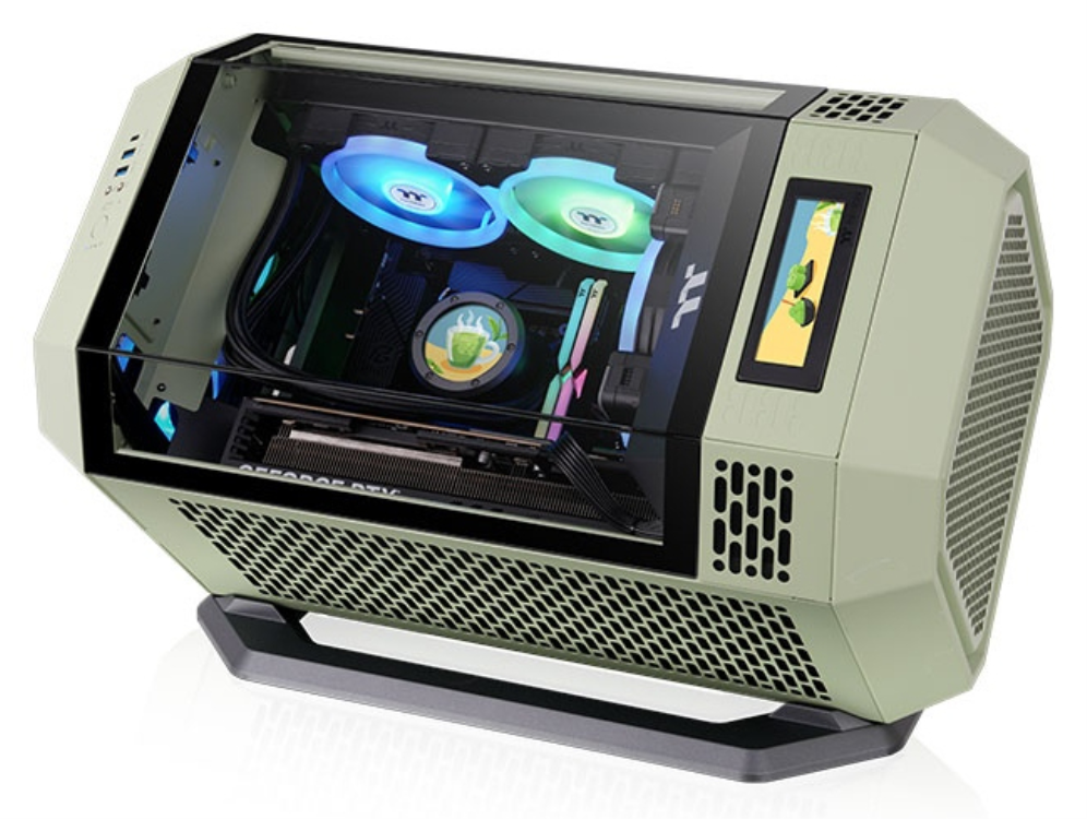 KIT DE SOPORTE DE CAJA THERMALTAKE TOWER 250 VERDE MATCHA - detalle