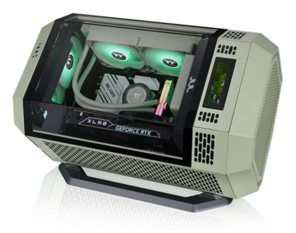 KIT DE SOPORTE DE CAJA THERMALTAKE TOWER 300 VERDE MATCHA - detalle