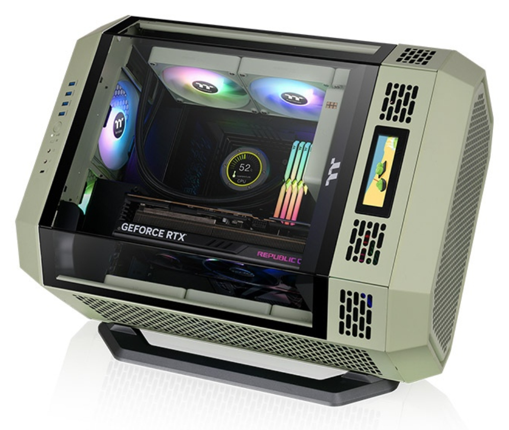 KIT DE SOPORTE DE CAJA THERMALTAKE TOWER 600 VERDE MATCHA - detalle
