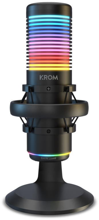 KIT MICROFONO STREAMING KROM KAZE PRO RGB - detalle