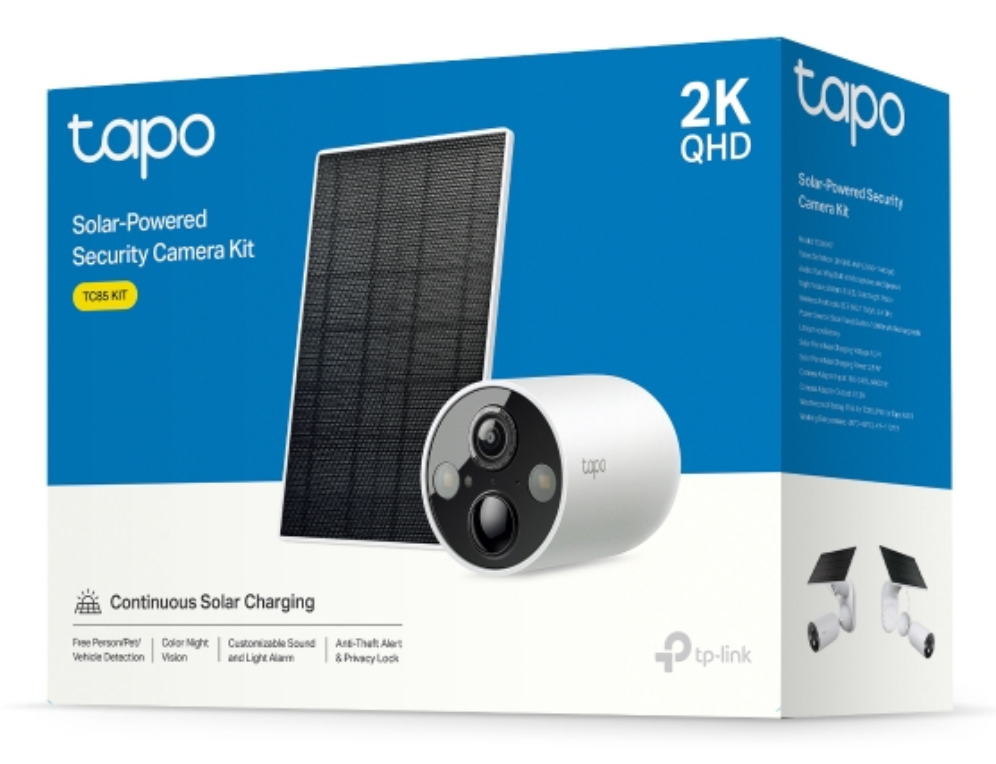 KIT SOLAR TP-LINK CAMARA TC85 KIT - detalle
