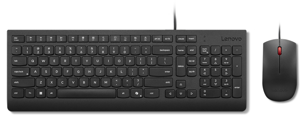 KIT TECLADO RATON LENOVO ESSENTIAL CON CABLE AI ESP