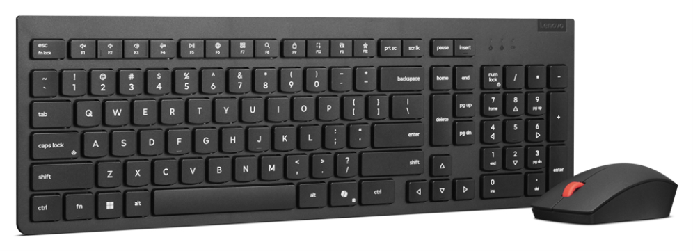 KIT TECLADO RATON LENOVO ESSENTIAL WIRELESS GEN2 AI ESP - detalle