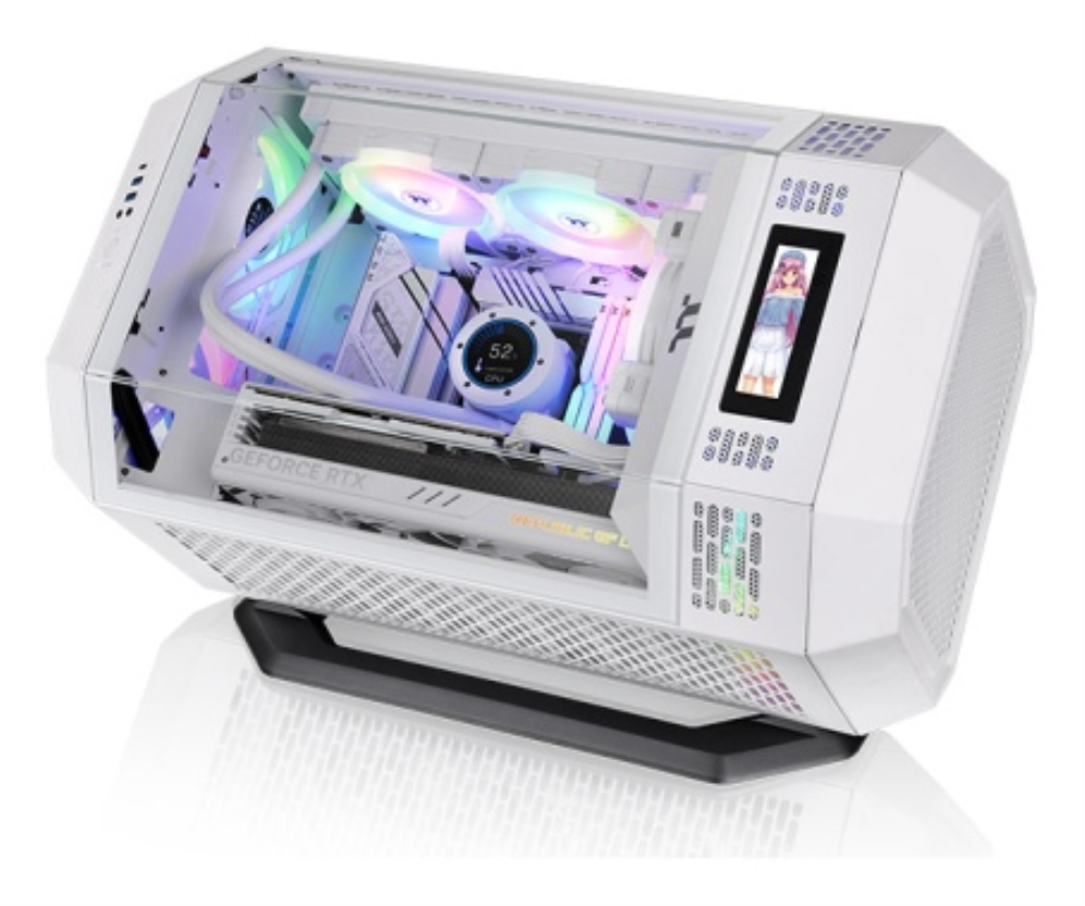 KIT THERMALTAKE DISPLAY HORIZONTAL BLANCO PARA SERIE TOWER 300 - detalle