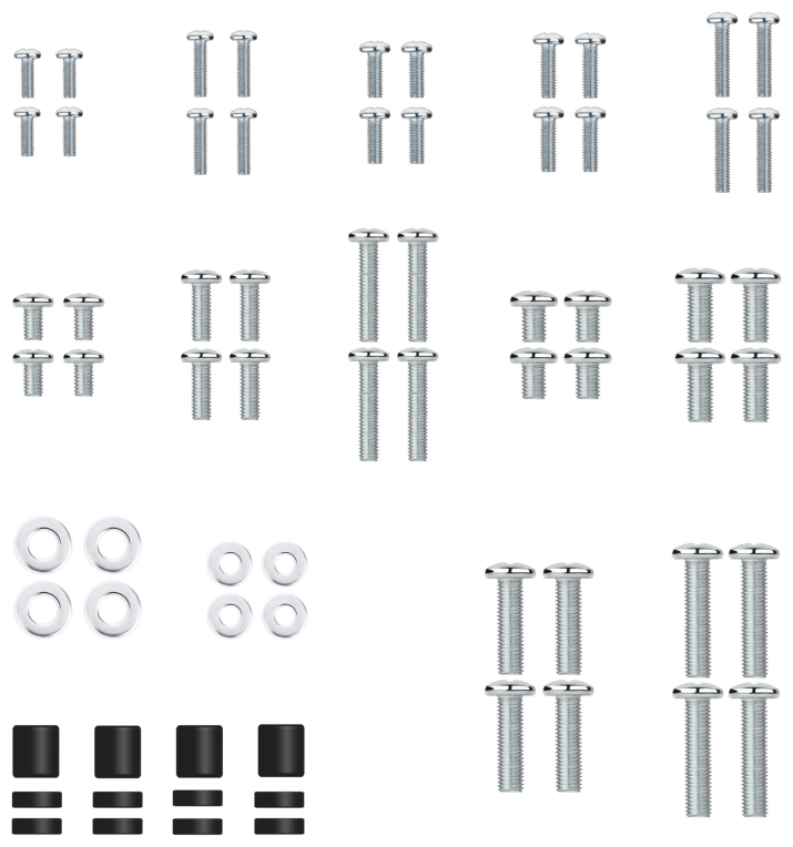 KIT TORNILLOS MONTAJE PANTALLAS TOOQ SSK4820