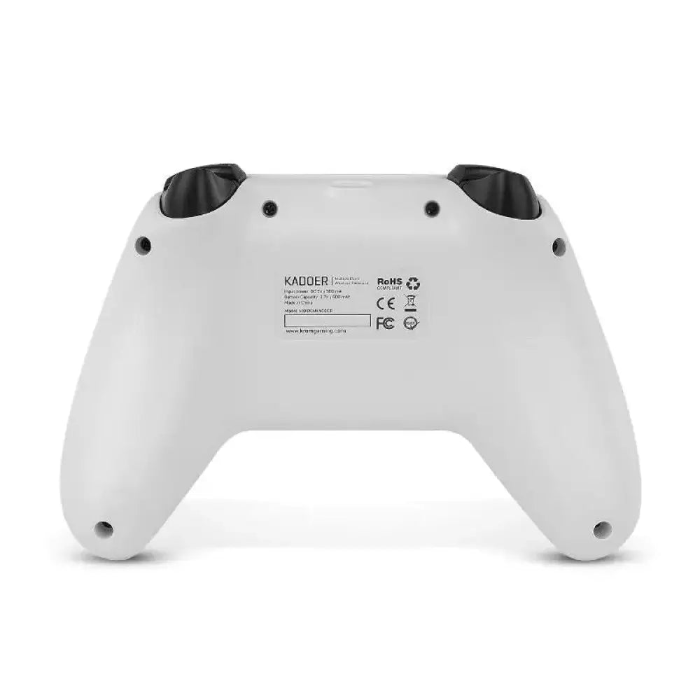 KROM Gamepad KADOER Wireless Mult Plat. 5.0 Blanco - detalle