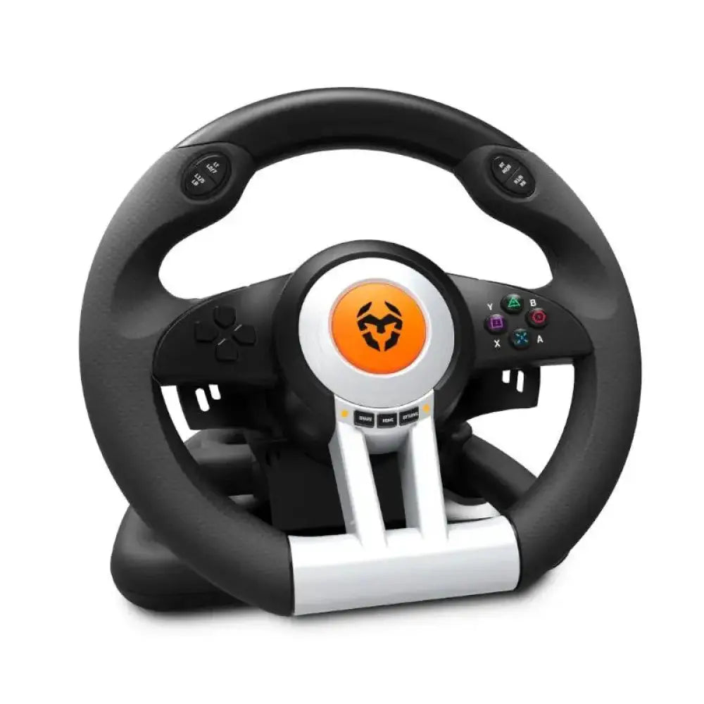 Krom Juego de Volante y pedales K-Wheel Multip. - detalle