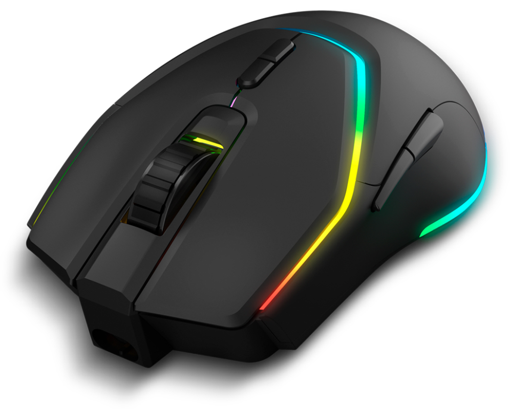 KROM KABALA Kit Teclado y Ratón Wireless RGB SP - detalle