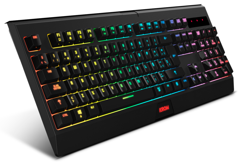 KROM KABALA Kit Teclado y Ratón Wireless RGB SP - detalle